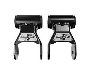 Ram 3500 Leaf Spring Shackle - Carli - Fabricated - Black - `03-`24