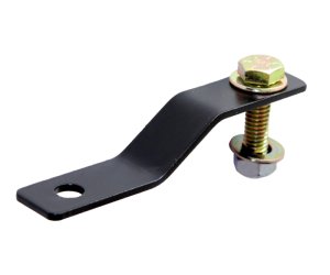 Ford F250 Brake Line Bracket - Front - Carli - Relocation Tab - Black Powdercoat - `05-`16 Ford F250 Brake Line Bracket - Front - Carli - Relocation Tab - Black Powdercoat - `05-`16