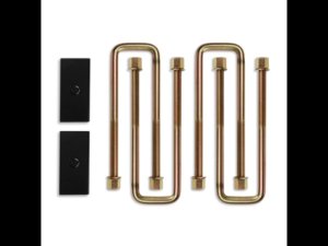 GMC Sierra 3500HD Suspension Lift Kit - Cognito - 1-inch Block and 16-inch U-Bolt - Semi-Gloss Black - `11-`24 GMC Sierra 3500HD Suspension Lift Kit - Cognito - 1-inch Block and 16-inch U-Bolt - Semi-Gloss Black - `11-`24