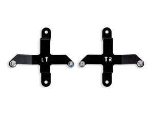 GMC Sierra Fender Trim - Front - Cognito - Fender Liner Tie Back Kit - Powder-coated semi-gloss black - `20-`24 GMC Sierra Fender Trim - Front - Cognito - Fender Liner Tie Back Kit - Powder-coated semi-gloss black - `20-`24