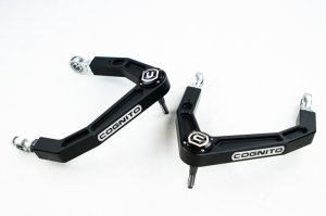 GMC Sierra 1500 AT4 Upper Control Arm Kit - Front - Cognito - Billet, Delta Joint, Adjustable - `19-`26