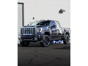 Chevrolet Silverado 3500 Suspension Lift Kit - Front + Rear - Cognito - Ball Joint SM Series Upper Control Arm Kit + Fox PS 2.0 IFP - Semi-gloss black - `20-`24