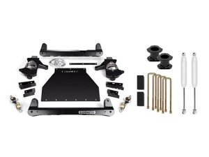 GMC Sierra 1500 Suspension Lift Kit - Cognito - Standard 4 Inch Lift - Semi-Gloss Black - `14-`19