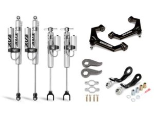 GMC Sierra 3500HD Suspension Lift Kit - Front - Cognito - Premier Leveling Kit with Fox PSRR 2.0 - Black - `11-`19 GMC Sierra 3500HD Suspension Lift Kit - Front - Cognito - Premier Leveling Kit with Fox PSRR 2.0 - Black - `11-`19