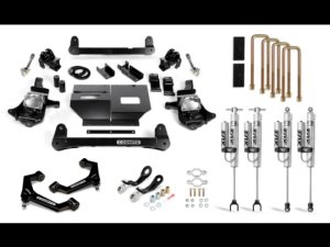 GMC Sierra 3500 Suspension Lift Kit - Cognito - 4in Performance + Fox PSRR 2.0 - `11-`19