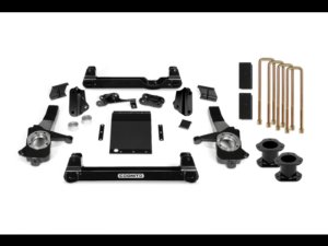 GMC 1500 Denali Suspension Lift Kit - Front + Rear - Cognito - 4in Standard Lift Kit - Semi-gloss Black - `19-`22