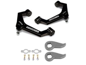 GMC Sierra 3500 HD Suspension Lift Kit - Front - Cognito - 3in Standard Leveling Kit - semi-gloss black - `20-`24