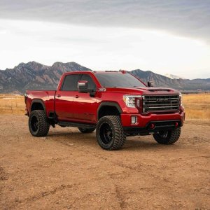 GMC Sierra 3500 Suspension Lift Kit - Front + Rear - Cognito - Standard 4in Lift Kit w/ 2.0 IFP Shocks - `20-`26 GMC Sierra 3500 Suspension Lift Kit - Front + Rear - Cognito - Standard 4in Lift Kit w/ 2.0 IFP Shocks - `20-`26