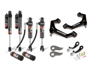 GMC Sierra 3500HD Suspension Lift Kit - Cognito - 3in Elite Leveling Kit w/ Fox 2.5 Elite Performance Series - `11-`19
