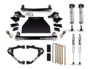 GMC Sierra 1500 Suspension Lift Kit - Cognito - Performance Lift Kit w/ Fox PS IFP 2.0 - Semi-Gloss Black - `07-`19 GMC Sierra 1500 Suspension Lift Kit - Cognito - Performance Lift Kit w/ Fox PS IFP 2.0 - Semi-Gloss Black - `07-`19