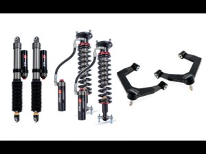 GMC Sierra 1500 Suspension Lift Kit - Front + Rear - Cognito - Elite Leveling Kit w/ Elka 2.5 Shocks - Black - `19-`24 GMC Sierra 1500 Suspension Lift Kit - Front + Rear - Cognito - Elite Leveling Kit w/ Elka 2.5 Shocks - Black - `19-`24