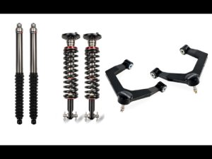 Chevrolet Silverado 1500 Suspension Lift Kit - Front - Cognito - 1 inch Performance Leveling Kit with Elka 2.0 IFP Shocks - Black - `19-`24