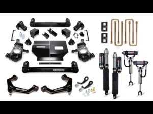 GMC Sierra 2500 Suspension Lift Kit - Cognito - Elite with Elka 2.5 RR Shocks - Black - `20-`22