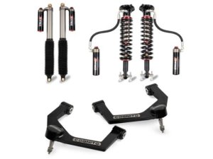 Ford F-150 Suspension Lift Kit - Front - Cognito - 2.5 Inch Performance Uniball Leveling Kit with Elka 2.5 Reservoir Shocks - `21-`23