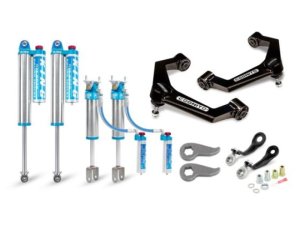 Chevrolet Silverado 2500HD Suspension Lift Kit - Front - Cognito - 3in Elite Leveling Kit w/ King 2.5 RR - Semi-gloss Black - `20-`24