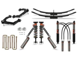 GMC Sierra 1500 Suspension Lift Kit - Cognito - Ultimate Leveling Kit with Fox FRS 3.0 IBP Shocks - Black - `19-`23 GMC Sierra 1500 Suspension Lift Kit - Cognito - Ultimate Leveling Kit with Fox FRS 3.0 IBP Shocks - Black - `19-`23