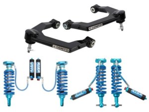 Chevrolet Yukon Suspension Lift Kit - Front + Rear - Cognito - 3in Elite Leveling Kit w/ King 2.5 - Semi-gloss black - `21-`24