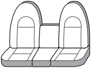 Dodge Ram Seat Cover - Front - Covercraft - Carhartt Super Dux PrecisionFit - `94-`02