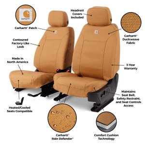 Toyota Corolla Seat Covers - Second Row - Covercraft - Carhartt PrecisionFit Custom - `23-`26