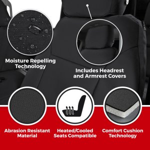 Toyota Corolla Seat Covers - Second Row - Covercraft - Endura PrecisionFit Custom - `23-`26