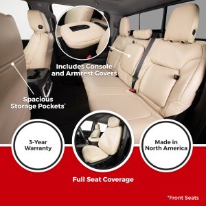 Toyota Corolla Seat Covers - Second Row - Covercraft - Leatherette PrecisionFit Custom - `23-`26