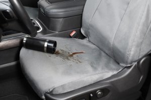 Mercedes-Benz Sprinter Seat Covers - Front - Covercraft - Endura Waterproof SeatSaver - Grey - `16-`26 Mercedes-Benz Sprinter Seat Covers - Front - Covercraft - Endura Waterproof SeatSaver - Grey - `16-`26