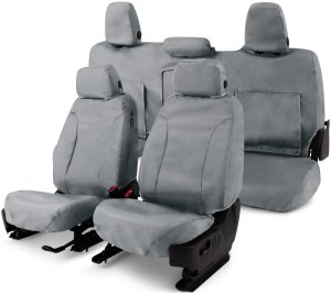 Mercedes-Benz Sprinter Seat Covers - Front - Covercraft - Endura Waterproof SeatSaver - Grey - `16-`26 Mercedes-Benz Sprinter Seat Covers - Front - Covercraft - Endura Waterproof SeatSaver - Grey - `16-`26