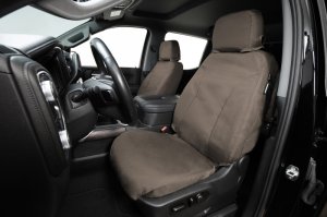 Mercedes-Benz Sprinter Seat Covers - Front - Covercraft - Endura Waterproof SeatSaver Custom - Taupe - `16-`26