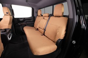 Mercedes-Benz Sprinter Seat Cover - Front - Covercraft - Polycotton SeatSaver - Tan - `19-`26