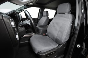 Mercedes-Benz Sprinter Seat Covers - Front - Covercraft - Enduro Waterproof - Grey - `19-`26