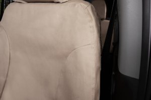 Ford Transit Seat Covers - Second Row - Covercraft - Polycotton SeatSaver - Taupe - `15-`26