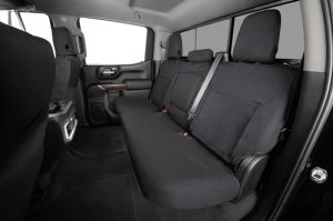 Chevrolet Colorado Seat Cover - Covercraft - SeatSaver Custom - Polycotton - Charcoal - `23-`25