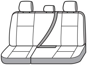 Chevrolet Colorado Seat Covers - Covercraft - SeatSaver Custom - Waterproof - Black - `23-`25