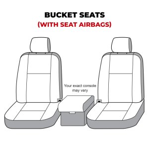 Dodge RAM 2500 Seat Covers - Front - Covercraft - Carhartt Super Dux SeatSaver - Gravel - `19-`24 Dodge RAM 2500 Seat Covers - Front - Covercraft - Carhartt Super Dux SeatSaver - Gravel - `19-`24