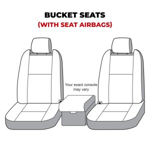 Toyota Tacoma Seat Cover - Covercraft - Carhartt SeatSaver - Gravel - `24-`25
