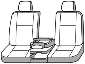 Ford F250 Seat Cover - Front - Covercraft - Super Dux - Gravel - `11-`16