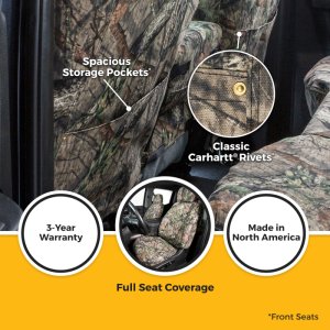 Ford Ranger Seat Cover - Covercraft - Carhartt SeatSaver - Mossy Oak Breakup - `24-`25