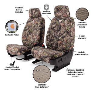 Ford Ranger Seat Cover - Covercraft - Carhartt SeatSaver - Mossy Oak Breakup - `24-`25