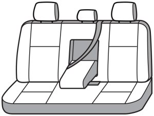 Ford Ranger Seat Cover - Covercraft - Carhartt SeatSaver - Mossy Oak Breakup - `24-`25