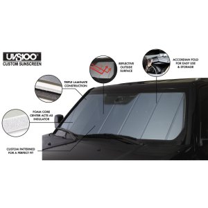 Volkswagen GTI Sunscreen - Covercraft - UVS100 - Blue - `25-`26