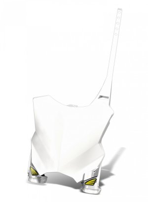 Kawasaki KX450X Number Plate - Cycra - Stadium - White - `21-`23