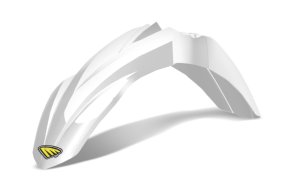 Kawasaki KX450X Front Fender - Cycra - Integrated Fender Brace - White - `21-`27