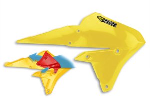 Yamaha YZ250F Radiator Shroud - Cycra - Light Gold - `14-`18