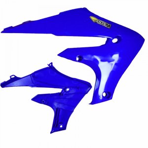 Yamaha WR250F Radiator Shroud - Cycra - Powerflow - Blue - `20-`27