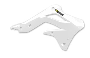 Kawasaki KX450F Radiator Shroud - Cycra - White - `12-`15