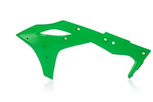Kawasaki KX250F Radiator Shroud - Cycra - Powerflow - Green - `17-`20