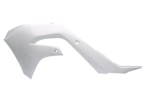 Kawasaki KX450X Radiator Shroud - Cycra - Powerflow - White - `21-`23