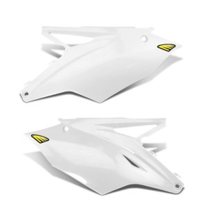 Kawasaki KX250F Side Panels - Cycra - White - `16-`20