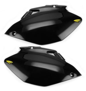 Yamaha YZ250 Side Panels - Cycra - Injection Molded - Black - `06-`09
