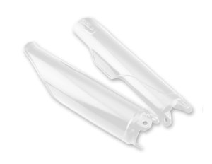 Honda 450RX Fork Covers - Cycra - White - `02-`18